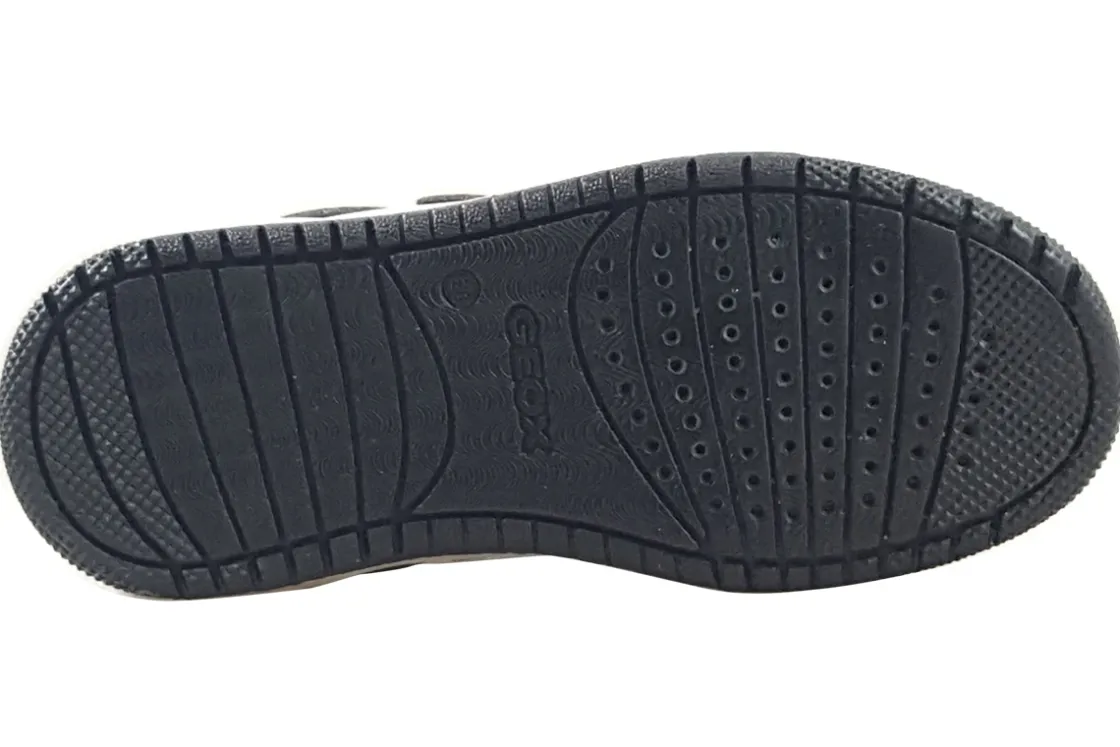 BOY Geox Velcro | Breathable Membrane<J Washiba Boy J46LQA Boys Fashion Trainers Black Royal