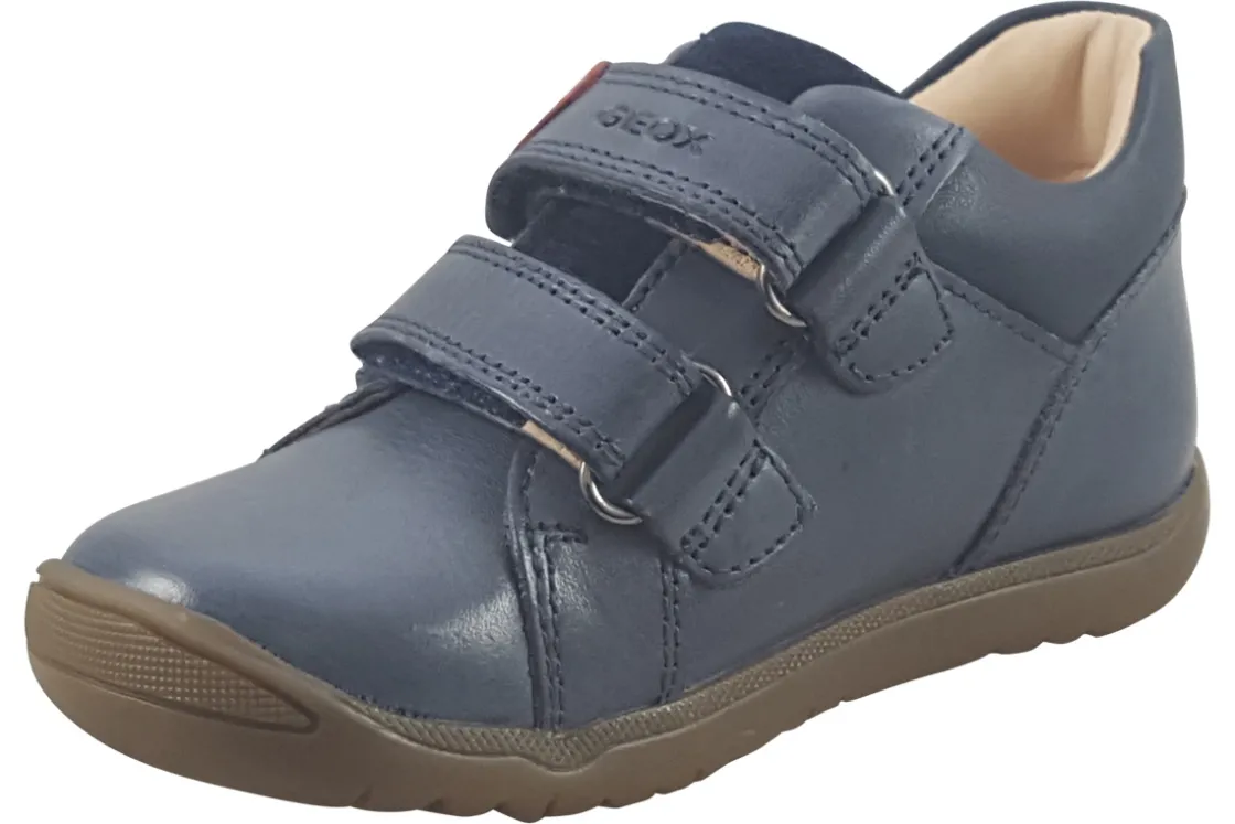 BOY Geox Velcro | Breathable Membrane<Macchia B B254NB Boys Leather Boots