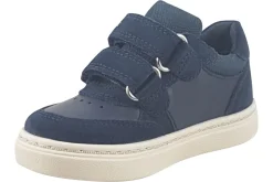 BOY Geox Breathable Membrane | Removable Insole<Nashik Boy B465NC Boys Navy Leather Shoes