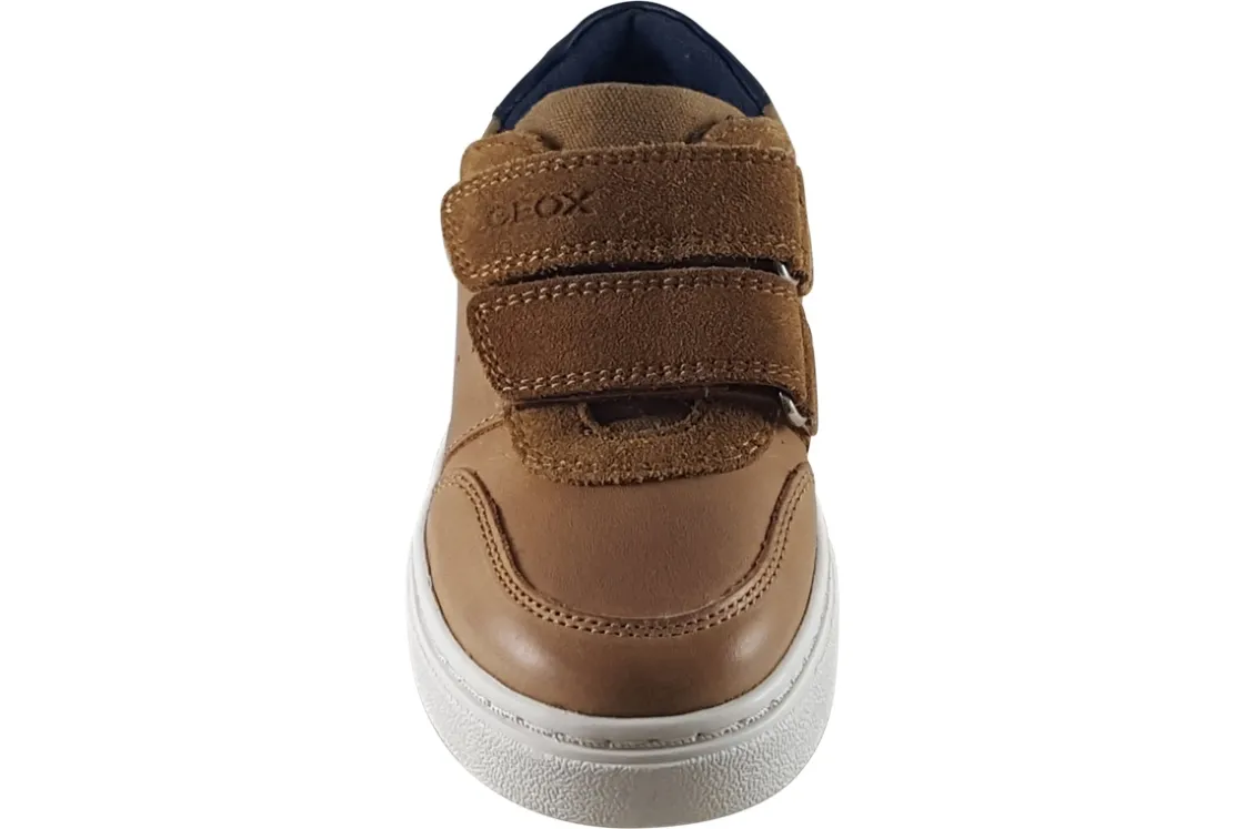 BOY Geox Velcro | Breathable Membrane<Nashik Boy B455NC Boys Leather First Shoes