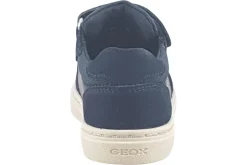 BOY Geox Breathable Membrane | Removable Insole<Nashik Boy B465NC Boys Navy Leather Shoes