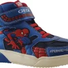 BOY Geox Velcro | Breathable Membrane<Spiderman Grayjay J269YC Boys Boots