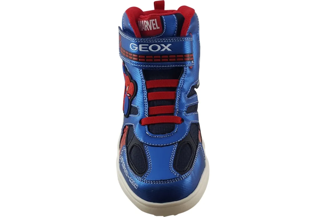 BOY Geox Velcro | Breathable Membrane<Spiderman Grayjay J269YC Boys Boots