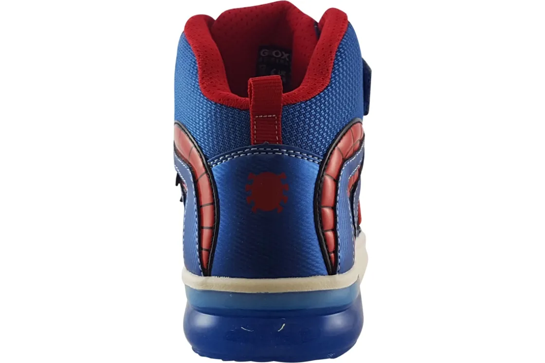 BOY Geox Velcro | Breathable Membrane<Spiderman Grayjay J269YC Boys Boots