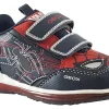 BOY Geox Velcro | Breathable Membrane<Spiderman Todo B2684A Boys Sports Trainers