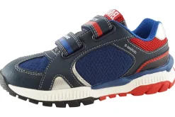 BOY Geox Velcro | Breathable Membrane<Spiderman Tuono J35AXB Boys Sports Trainers