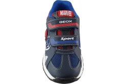 BOY Geox Velcro | Breathable Membrane<Spiderman Tuono J35AXB Boys Sports Trainers