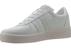 Women Gola Womens Fashion Trainers<Grandslam CLA567 Womens Leather Fashion Trainers White