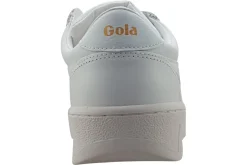 Women Gola Womens Fashion Trainers<Grandslam CLA567 Womens Leather Fashion Trainers White