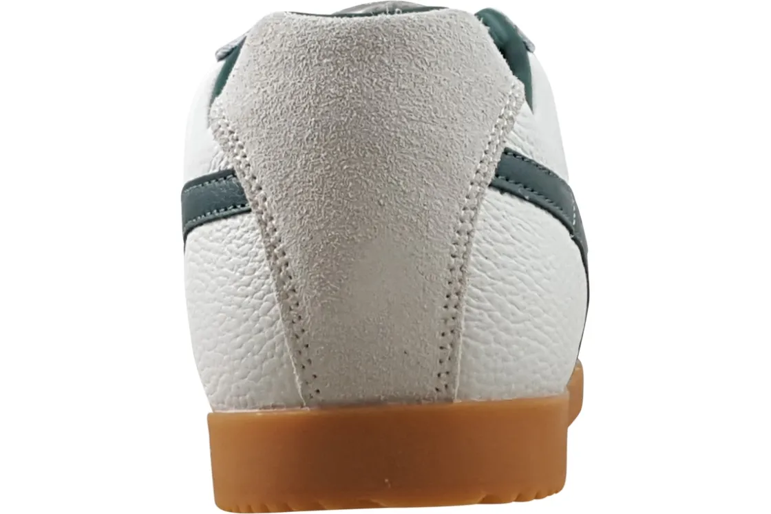 Gola Apron Toe | Mens Shoes<Harrier Leather CMB426 Mens Leather Fashion Trainers