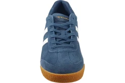 Gola Apron Toe | Mens Shoes<Harrier Suede CMA192 Mens Suede Leather Fashion Trainers