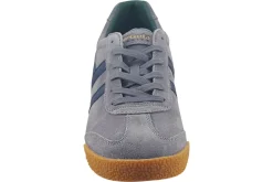 Gola Apron Toe | Mens Shoes<Harrier Suede CMA192 Mens Suede Leather Fashion Trainers
