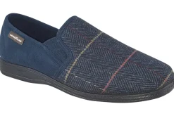 Goodyear Plain Toe | Mens Slippers<Harrison Tweed Mens Slippers