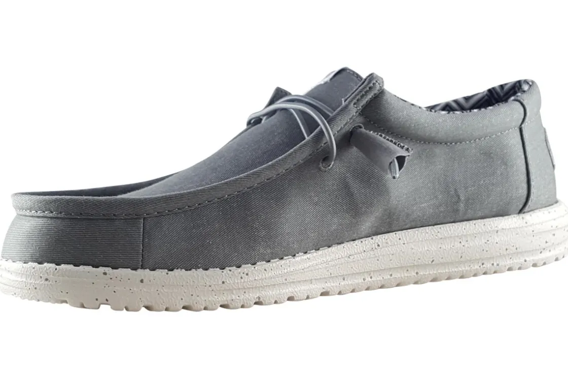 Heydude Mens Shoes<Wally Canvas Navy Mens Shoes
