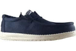Heydude Mens Shoes<Wally Canvas Navy Mens Shoes