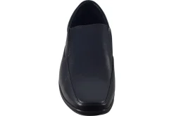 BOY Hush Puppies Senior Boys | Tramline Toe<Billy Slip On Mens Leather Shoes