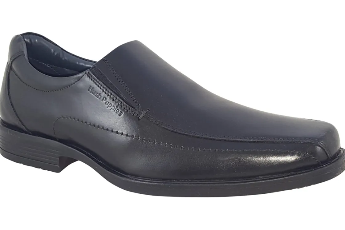 BOY Hush Puppies Mens Shoes | Senior Boys<Brody Mens Leather Shoes
