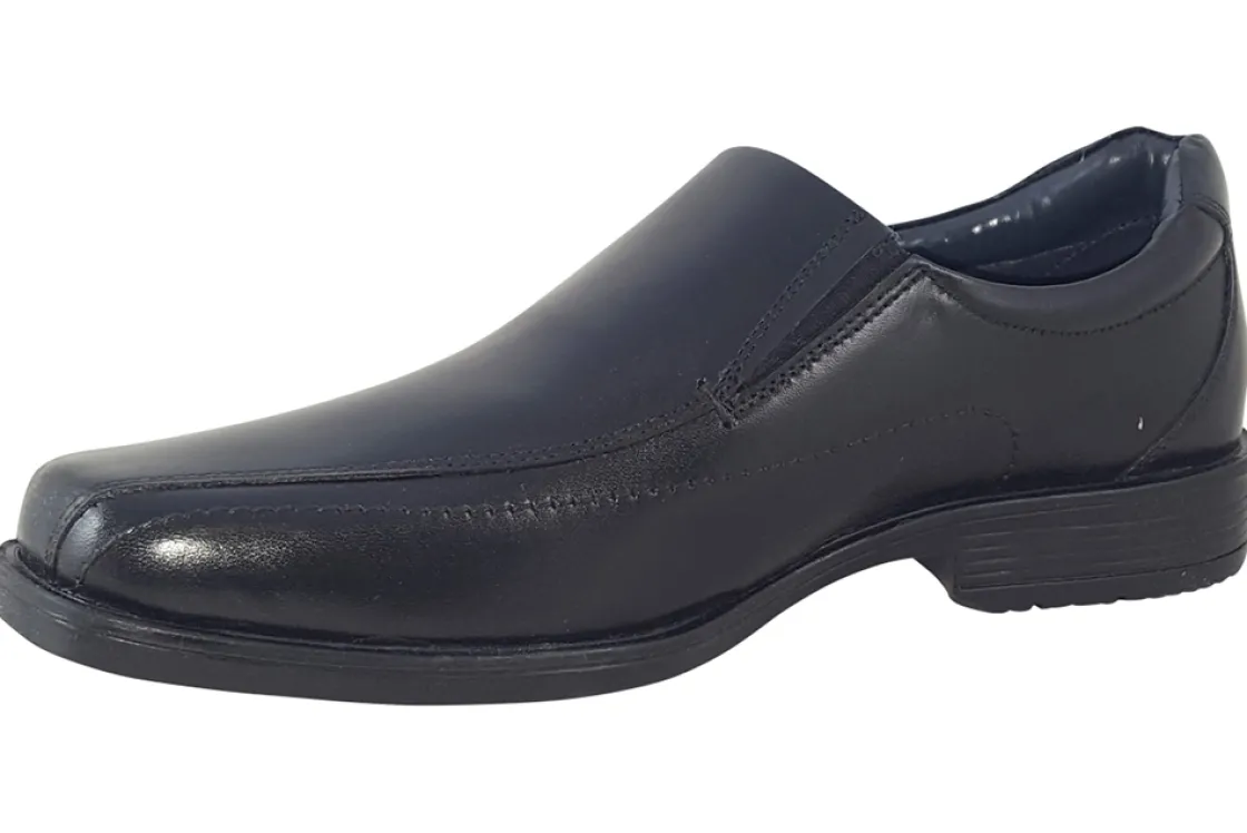 BOY Hush Puppies Mens Shoes | Senior Boys<Brody Mens Leather Shoes