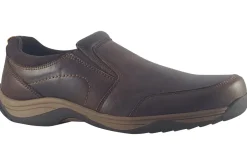 Hush Puppies Apron Toe | Mens Shoes<Donald Slip On Mens Leather Shoes