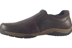 Hush Puppies Apron Toe | Mens Shoes<Donald Slip On Mens Leather Shoes