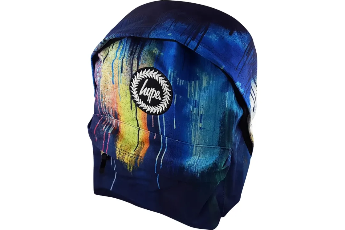 Hype School Bags<YVLR-642 Watercolour Drips Backpack School Bag