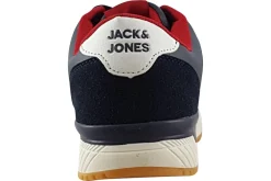 Jack Jones Mens Shoes | Apron Toe<Gower Sneaker 12200056 Navy Blazer White Mens Fashion Trainers
