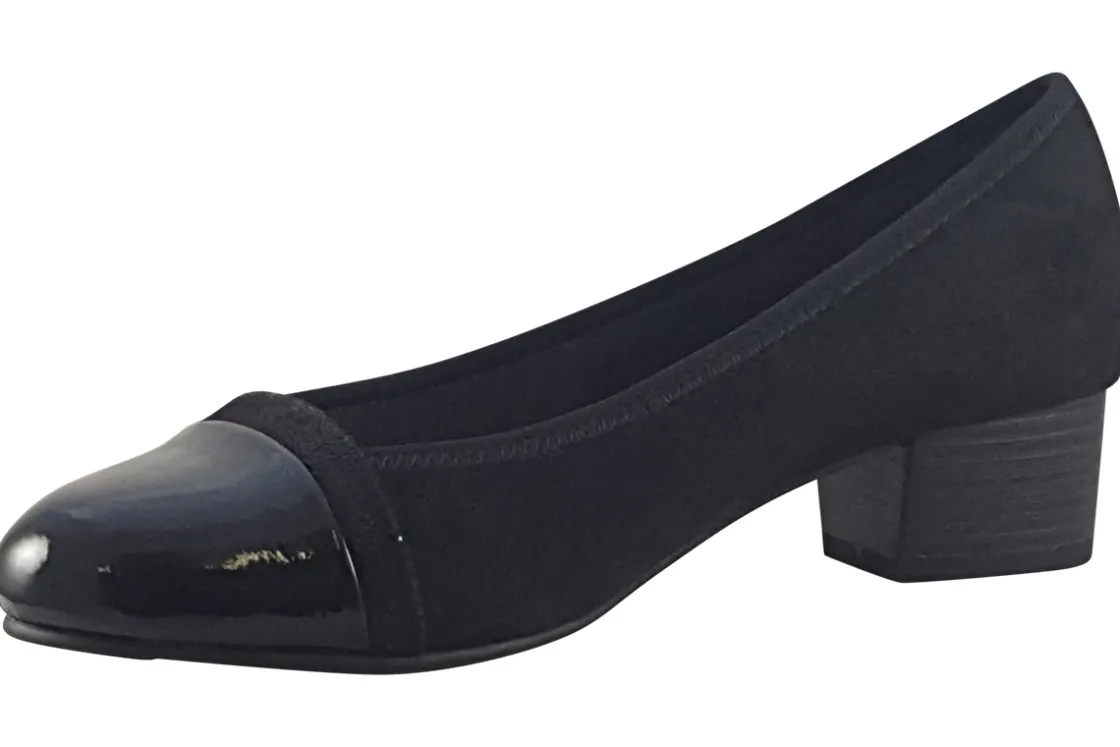 Women Jana Softline Womens Shoes<Belinda 4 22366-41 (Wide Fit) Womens Suede Effect Shoes