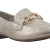Women Jana Softline Womens Shoes | Womens Loafers<Colley 24264-42 Womens Shoes Gold Metallic