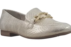 Women Jana Softline Womens Shoes | Womens Loafers<Colley 24264-42 Womens Shoes Gold Metallic