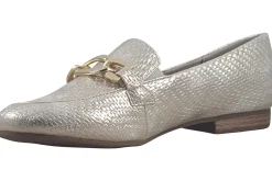 Women Jana Softline Womens Shoes | Womens Loafers<Colley 24264-42 Womens Shoes Gold Metallic