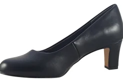 Women Jana Softline Womens Shoes<Laurie 22472-41 (Wide Fit) Black Leather Womens Shoes