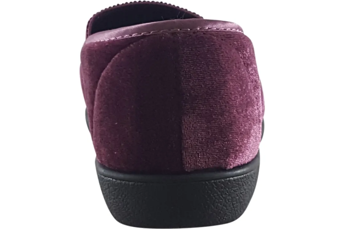 Women Jo & Joe Womens Slippers<Enid Womens Velour Slippers