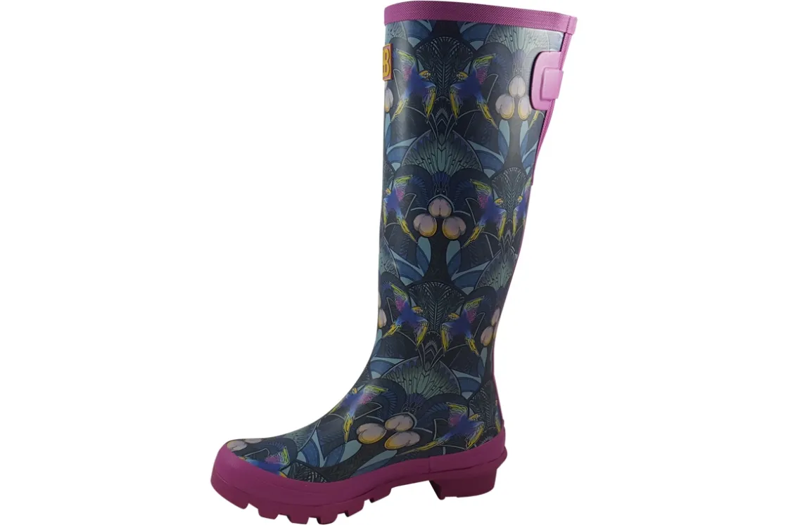 Women Laurence Llewelyn Bowen Womens Wellies<Pleasure Island ELL007 PU Womens Wellingtons