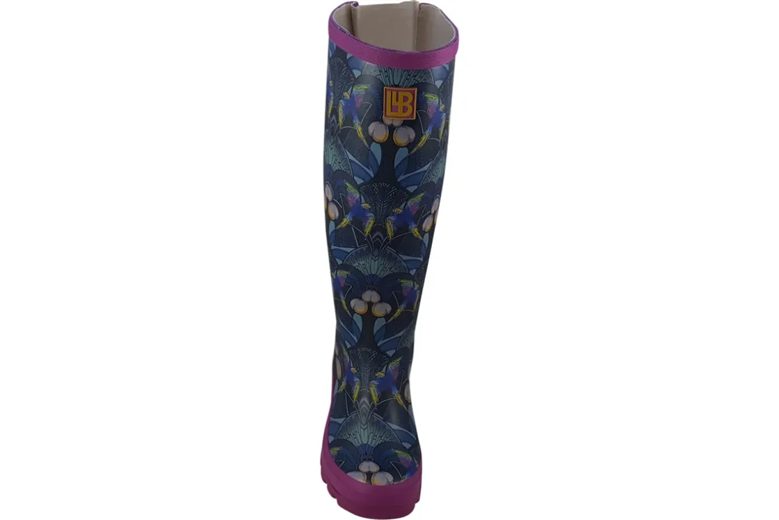 Women Laurence Llewelyn Bowen Womens Wellies<Pleasure Island ELL007 PU Womens Wellingtons