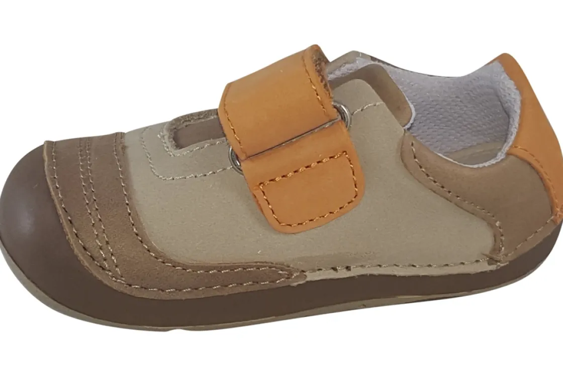 BOY Lea Lelo Velcro | Removable Insole<Baby Henry 02001-00-44 Boys Leather First Shoes