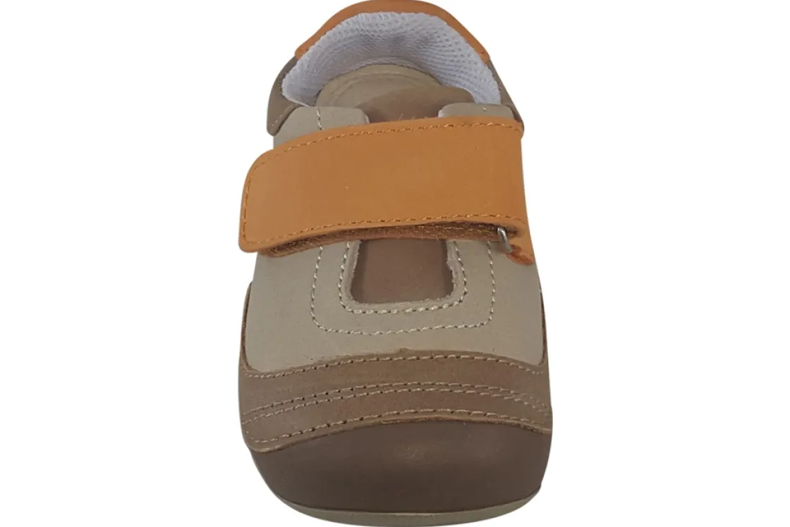 BOY Lea Lelo Velcro | Removable Insole<Baby Henry 02001-00-44 Boys Leather First Shoes
