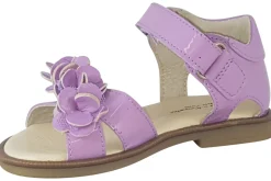 Lea Lelo Velcro | Podiatrist Approved<Emily Sdl 61016 Girls Leather Patent Sandals