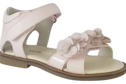 Lea Lelo Velcro | Podiatrist Approved<Emily Sdl 61016 Girls Leather Patent Sandals