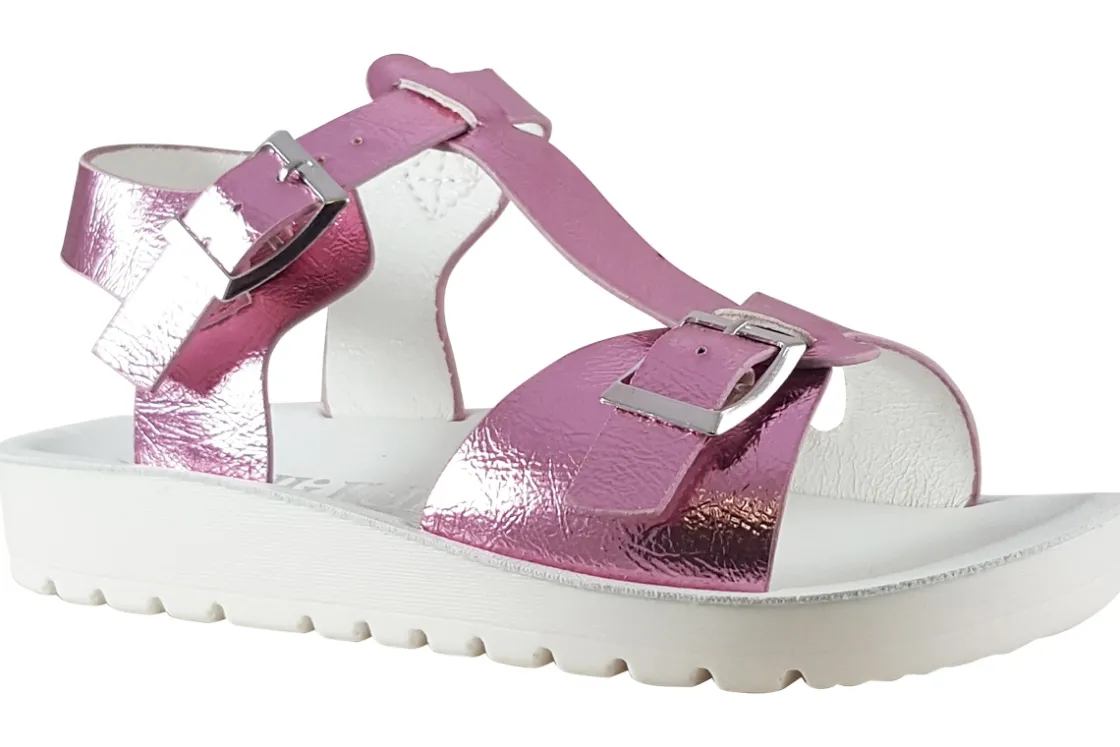 Lelli Kelly Buckle | Girls Sandals<Agata Sandal LK3505 allic Girls