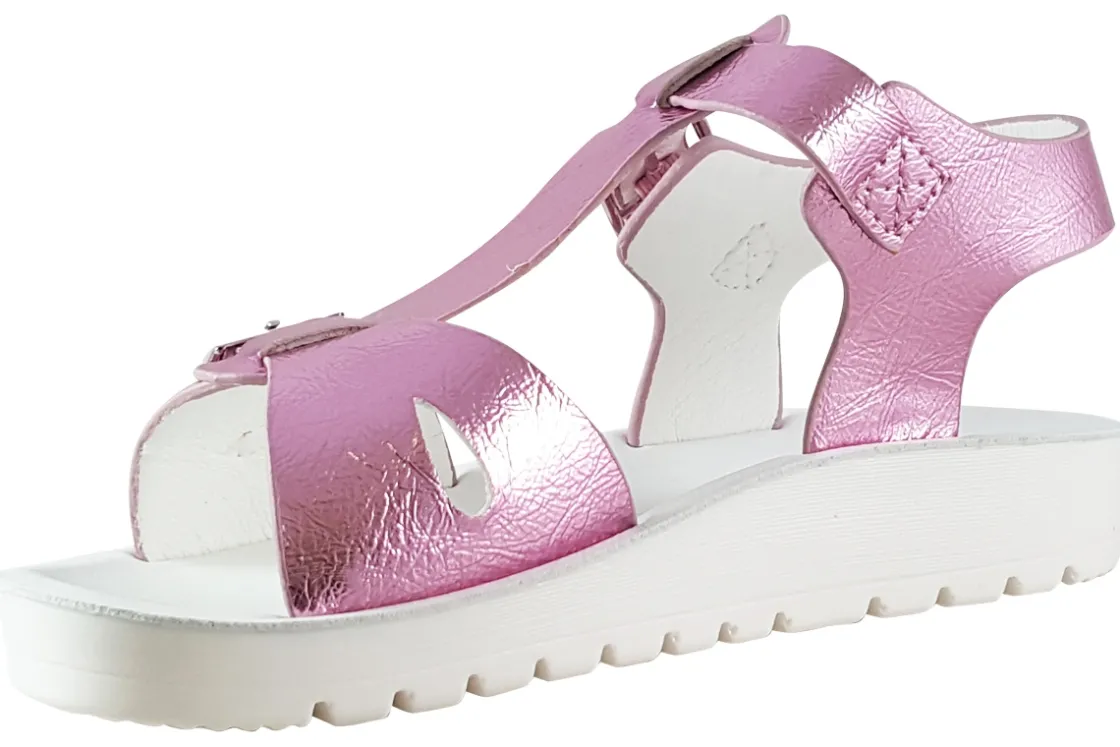 Lelli Kelly Buckle | Girls Sandals<Agata Sandal LK3505 allic Girls