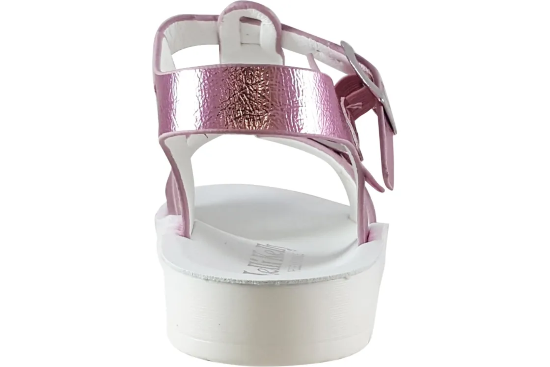 Lelli Kelly Buckle | Girls Sandals<Agata Sandal LK3505 allic Girls