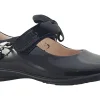 Lelli Kelly Junior Girls | Velcro<Angel Bracelet LK8224 Girls Leather Patent School Shoes