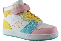 Lelli Kelly Velcro | Girls Boots<Anna Hi-Top LK2016 Black/Pink Girls Boots