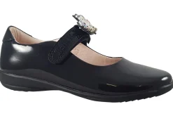 Lelli Kelly Junior Girls | Velcro<Bella2 SD LK8113 Girls Leather Patent School Shoes