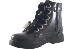 Lelli Kelly Zip | Girls Boots<Fior Di Fiocco LK3736 Girls Leather Patent Ankle Boots