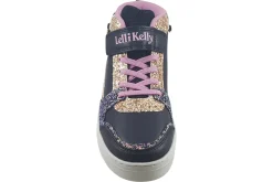 Lelli Kelly Velcro | Girls Boots<Gioiello Mid LK4412 Girls Black Gold Fashion Trainers