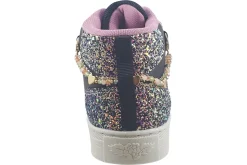 Lelli Kelly Velcro | Girls Boots<Gioiello Mid LK4412 Girls Black Gold Fashion Trainers