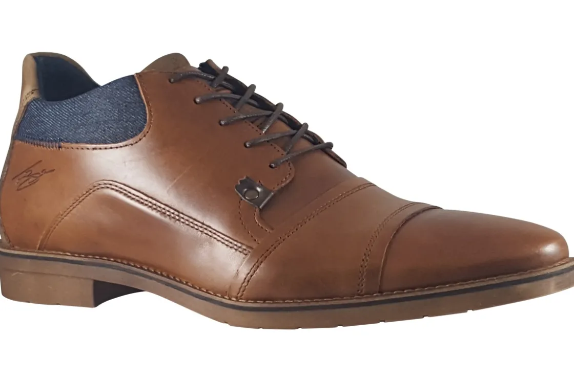 Lloyd and Pryce Oxford Toe Cap | Mens Shoes<Parke - Umber Mens Leather Shoes
