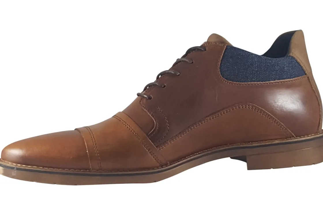 Lloyd and Pryce Oxford Toe Cap | Mens Shoes<Parke - Umber Mens Leather Shoes