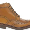 Loake Apron Toe | Brogues<Bedale Mens Handmade Leather Brogue Boots